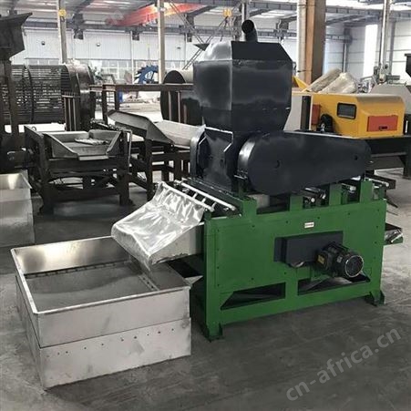 环保水洗湿式铜米机 金辉 电线电缆取铜机160型粉碎水洗一体全自动铜米机