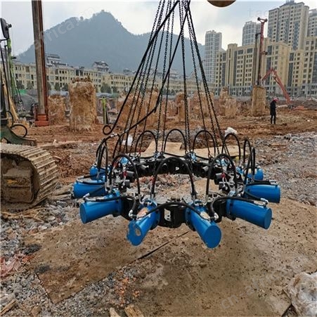 北京顺义区液压破桩机截桩机高铁桩头破桩机