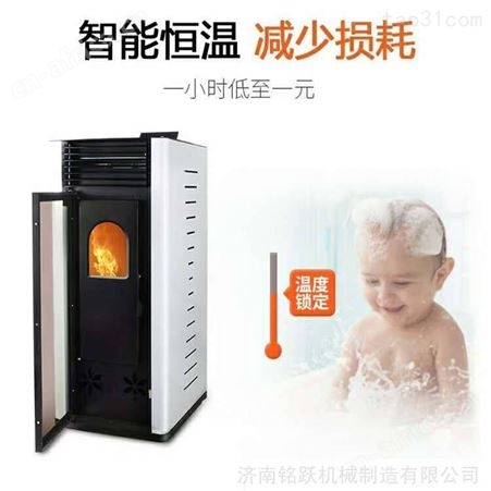 取暖炉厂家供应生物质颗粒采暖炉 木屑颗粒取暖 真火壁炉