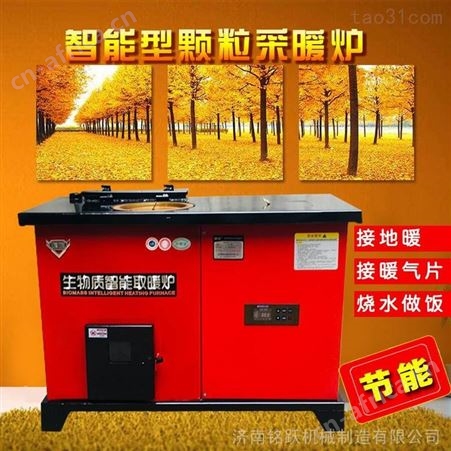 吉林取暖炉厂家供应智能生物质颗粒炉 办公室取暖炉家用生物质颗粒取暖炉 暖风炉