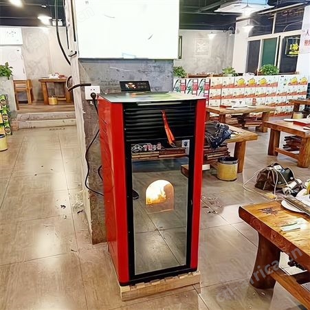 环保节能木屑颗粒取暖炉 商铺颗粒取暖炉厂家供应