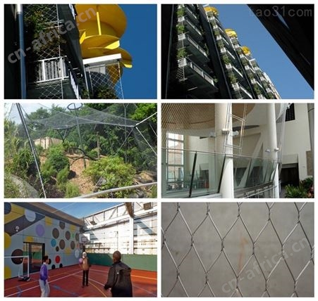 敦化支持定做防坠网钢丝绳网兜桥梁防坠网建筑工立柱防护栏美观大方