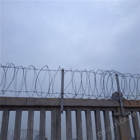 现货销售高铁 刀片刺绳配套土字支架 加密支架