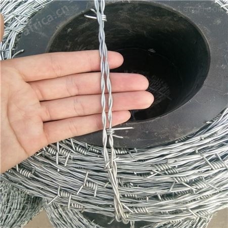 现货供应各种镀锌刺丝 浸塑刺丝  钢丝刺绳