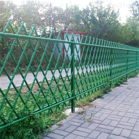 厂家供应仿竹篱笆栅栏 仿竹节篱笆 仿竹护栏网
