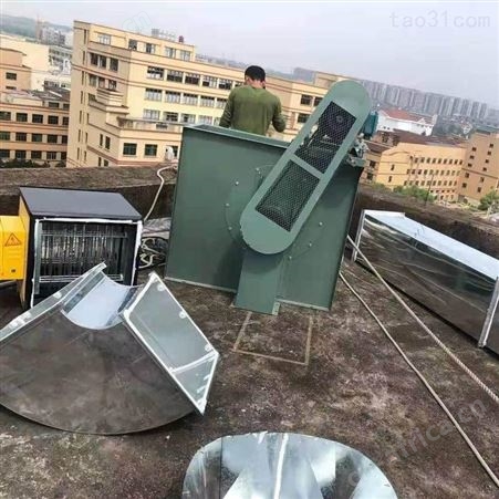诸暨油烟罩定做安装净化器 诸暨定做白铁皮油烟管电话