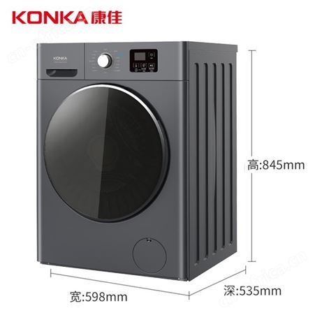康佳 10公斤洗烘一体机变频一级洗衣机XQG100-BBH12107H
