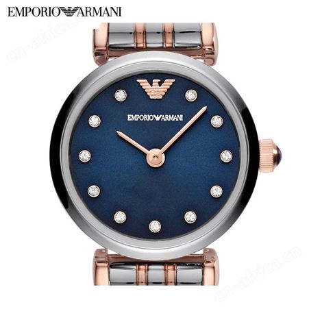阿玛尼(Emporio Armani) 百搭石英女士腕表手表AR11222