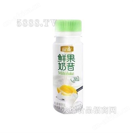 鲜果奶昔乳酸菌饮品310克黄桃味果粒奶乳味饮料