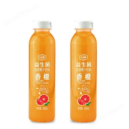 益生菌发酵香橙果汁饮料500mlx15瓶