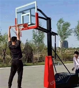 室外篮球架 青少年比赛用可移动 可按规格定制
