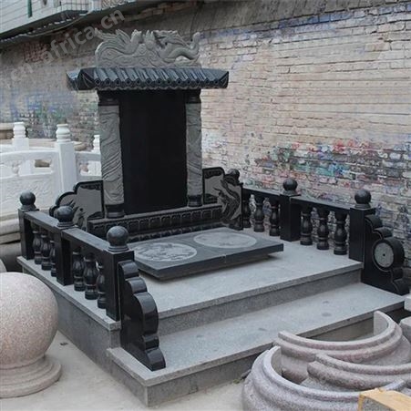 国内墓碑 全友石材 原料生产地制作货源充分 传统艺术色彩高