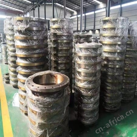 美标对焊真空法兰 304不锈钢盲板法兰片 DN150大型热卷可来图定制