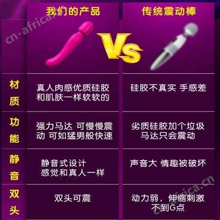 斯汉德恒温加热电动AV入体式成人按摩振动棒玩具性用品
