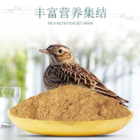 开元百灵雏鸟粮幼鸟食专用奶粉营养益生菌换粮期