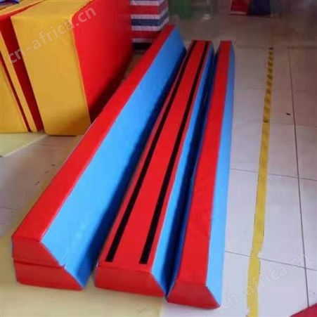 定制儿童训练跳箱体能软体感统用品软式鞍马梯形组合防滑耐用