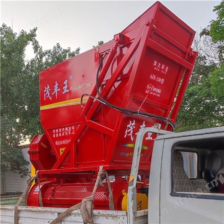 茂丰王自卸式秸秆回收机 水稻高粱收集机 多规格可选