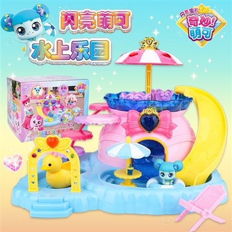 奇妙萌可 玩具公仔 泪泪萌可 亲子礼物 声光触摸 602201