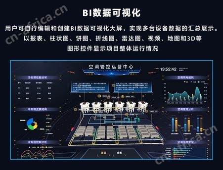 蓝蜂边缘计算网关，物联网云平台污水设备远程监控触摸屏LF-738R