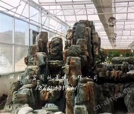 上饶水泥假山 塑石假山园林 卡通假山工程 庭院假山假山假树施工队