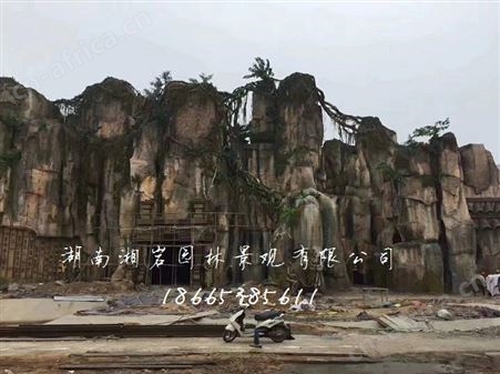 上饶水泥假山 塑石假山园林 卡通假山工程 庭院假山假山假树施工队