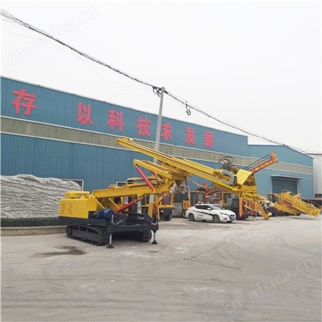 FGA-78360度旋转隧道钻机 高空支护潜孔钻机 山地水平护坡钻机