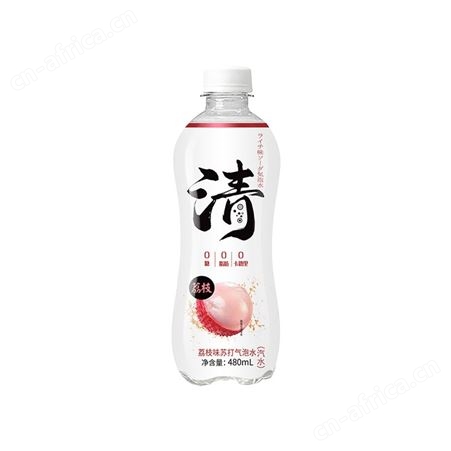 浩明青柠味饮料苏打气泡水无糖运动补水箱装汽水招商代理480ml