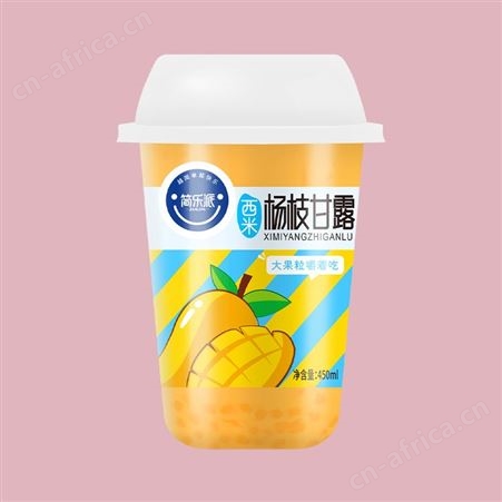 简乐派果肉果汁饮料大果粒奶昔乳酸菌饮料乳饮品招商代理