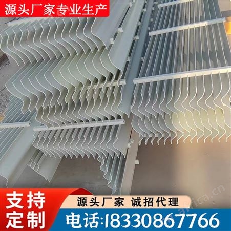 玻璃钢折流板除雾器 脱硫塔喷淋塔气液分离PP不锈钢除沫器