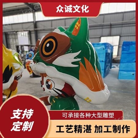 玻璃钢动物雕塑厂家 仿真动物雕像 造型多样 可定制