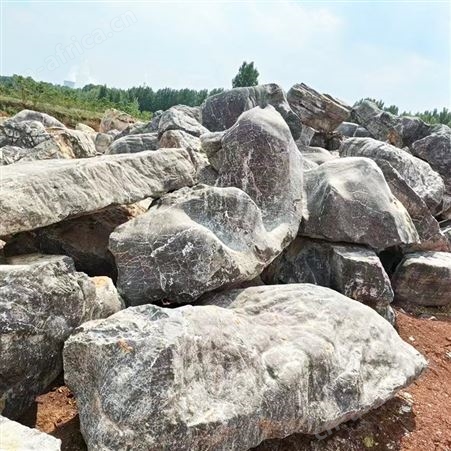 绿地小区草坪石 绿化石天然假山石 公园点缀 河道护坡园林造景石