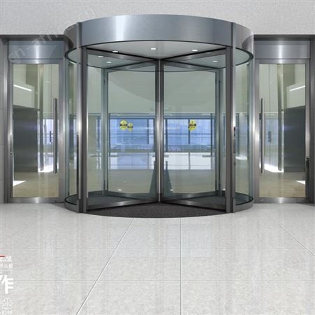 西安自动门 两翼旋转门加工生产