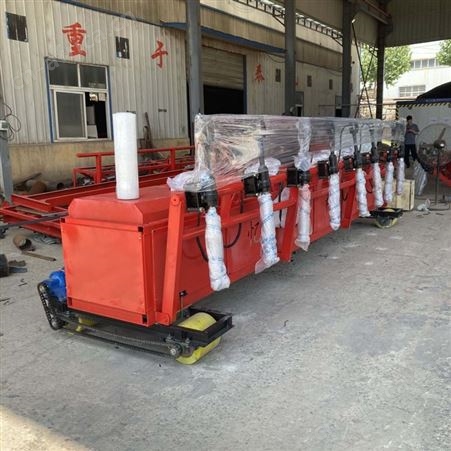 桥梁隧道排式振捣棒 三滚轴振捣机 高频拆入实振动棒摊铺机