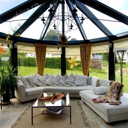西安钢结构雨棚阳光房安装设计