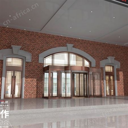西安亚格自动门 旋转门高品质 高性能