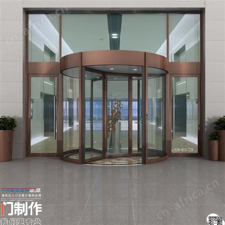 陕西不锈钢自动门 旋转门供应商