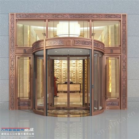 西安旋转门市场报价厂家制造