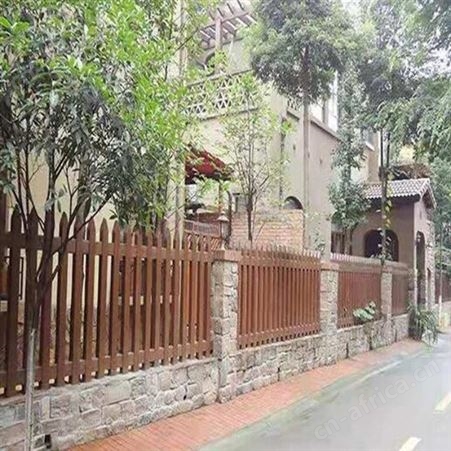 户外景区栈道专用木塑护栏 园林花园草坪围栏 市政工程专用防护栏