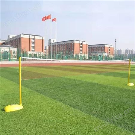 华丽体育室内室外标准羽毛球网架 户外专业羽毛球柱子 移动式abs支架