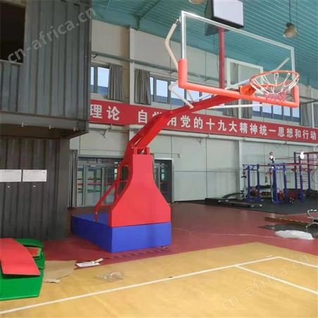 华丽体育学校广场篮球架篮球架成人户外标准比赛可移动训练室外家用篮球架