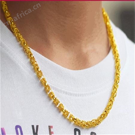黄铜项链定制生产 加工生产黄铜饰品首饰项链吊坠精密铸造