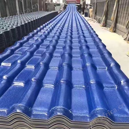 合成树脂瓦价格 ASA材质 辉强可加 工规格全 支持配送