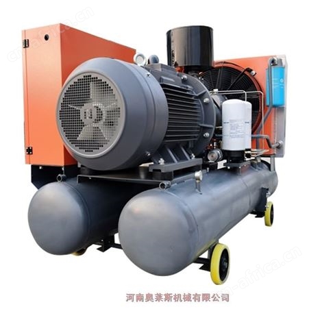 三致山东菏泽客户定制机移动空压机22kw装修喷涂用33层以下