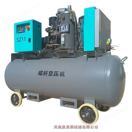 锡林郭勒盟定制三致22kw移动空压机装修喷涂用