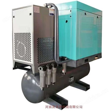 河南省安阳县三致激光切割螺杆空压机SZ22VF钣金厂用机