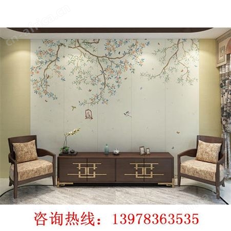 百色竹木纤维电视背景墙-客厅3d立体沙发背景画-价格合理