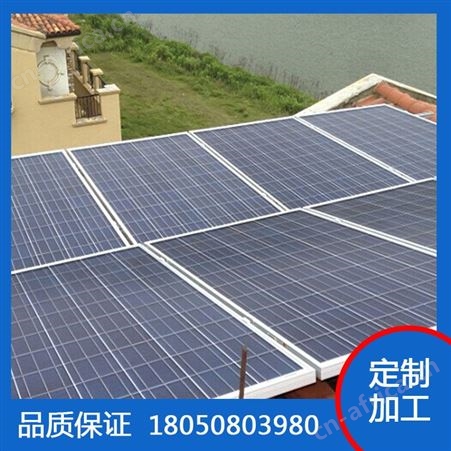 双恒 大型地面太阳能光伏支架 分布式平面屋面支架 加工定做