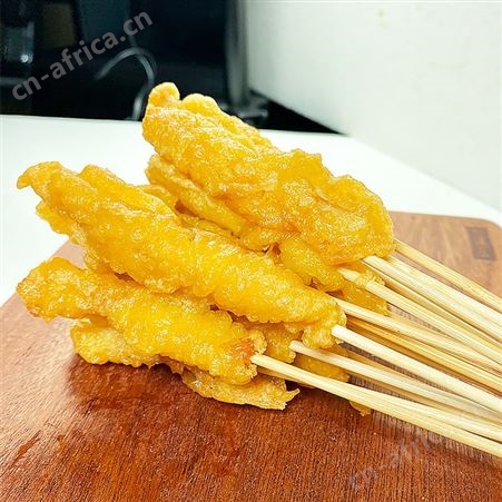 酥肉小串串袋装半成品 网红油炸串串 烧烤油炸食材供应