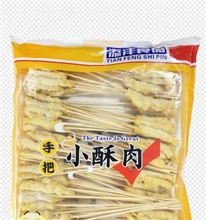 酥肉小串串袋装半成品 网红油炸串串 烧烤油炸食材供应