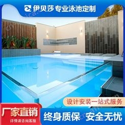 浙江杭州家用无边际游泳池价位,酒店泳池方案,组装泳池造价,伊贝莎